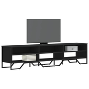 TV ormaric crni 180x34x41 cm od konstruiranog drva