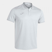 Joma Championship VI Short Sleeve Polo White Gray