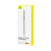 BASEUS Stylus pisalo za iPad z aktivno zamenljivo konico Smooth Writing 2 + kabel USB-A bel