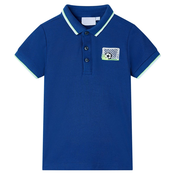 vidaXL Otroška polo majica temno modra 116, (21036308)