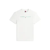 Tommy Jeans Majica turkizna/bela