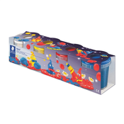 Set mehak plastelin Staedtler Noris, osnovne barve, 4 kosi