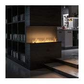 InFire - Vgradni BIO kamin 100x50 cm črna