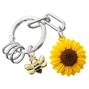 Obesek za ključe z zaponko, Sunflower