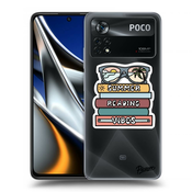 Crna silikonska maskica za Xiaomi Poco X4 Pro 5G - Summer reading vibes