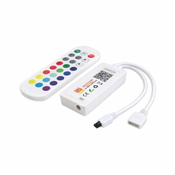 Wi-Fi smart kontroler z IR daljincem za RGB LED trakove 5-24V 6A DC Tuya