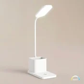 Milagro Milagro Vade bela LED namizna svetilka z organizatorjem