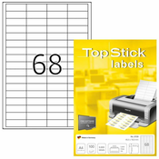 Herma etikete topstick 48,5x16,9 A4/68 1/100 ( 02H8729 )