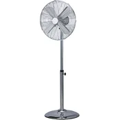 Kucni ventilator sa postoljem, metalno postolje, 90-120 cm, 50 W, Inoks - SFS 40, sivi