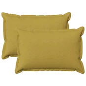 Vidaxl Prevleka za blazino 2 kos HOUTEN Svetlo zelena 40 x 60 cm