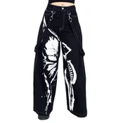 Ženske hlače - baggy HEARTLESS - PIXIE DUST - BLACK - P-PXDST-B