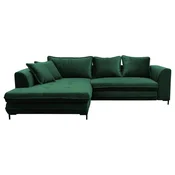 Livetastic KOTNA GARNITURA S POSTELJNO F, zelena tekstil