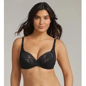 PLAYTEX FLOWER ELEGANCE RCS UNDERWIRE BRA - Womens lace underwire bra - black