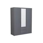 Garderoba Omaha K103 Antracit, 190x150x56cm, Porte guardarobaVrata garderobe: Klasicna vrata