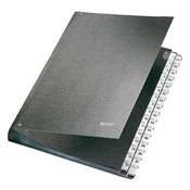 LEITZ A/4 pp/kartona crna A-Z 58250095