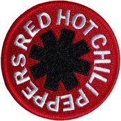 Red Hot Chili Peppers Asterisk Iron-On Patch Red