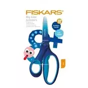 Fiskars Velike otroške škarje 15 cm za levičarje, svetlo in temno modre