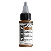 Golden Artist Colors High Flow Akrilna barva Transparent Brown Iron Oxide 30 ml 1 kos