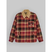 Quiksilver DNA Sherpa Harrington Jacket surf sherpa oxblood