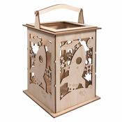 Rayher. Sestavljanka lanterna raketa 15 delna 15,3x15,3x26,5 cm