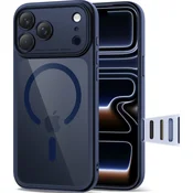 Tech-protect Futrola za iPhone 17 Pro Max Magpeak Magsafe CC - prozirna tamnoplava