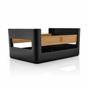Kuhinjski organizator NORDIC KITCHEN, 27 x 19 cm, črna, plastika/bambus, Eva Solo