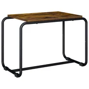 vidaXL TV stojalo 60 x 35.5 x 42 cm Dimljen hrast Inženirski les