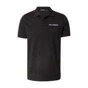 KARL LAGERFELD Polo majica 745094 551225 Črna Regular Fit