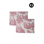 Aberto Design Set podmetaca za rucavanje BST057, 2 komada, 44x33 cm, Bordo