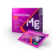 Magnezij Krka 400, granulat za napitek, 20 vrečk