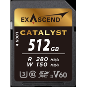 Exascend Catalyst UHS-II SD Card V60 512GB
