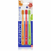 CURAPROX zobna ščetka za otroke 5500 Kids Ultra Soft (4-12 let), 3 kosi