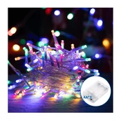 Aigostar - LED lanac 100xLED/3xAA 10,3m višebojni