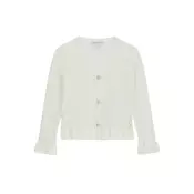 Guess Pletena jopica K6RR03 Z4530 Bela Regular Fit