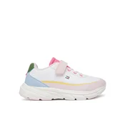 Superge Tommy Hilfiger Low Cut Lace-Up/Velcro Sneaker T1A9-35107-1861 S Pisana