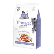 slomart BRIT Care Grain-Free Sterilized Weight Control - suha hrana za mačke - 2 kg