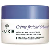 Nuxe Creme Fraîche de Beauté vlažilna in hranilna krema za suho do zelo suho kožo 50 ml