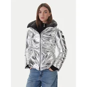 PINKO Zimska jakna 106019 A2ZD I17 Srebrna Regular Fit