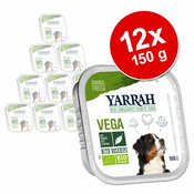 12x150g Yarrah Bio koščki s šipkom (vegan) hrana za pse