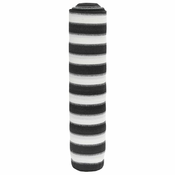 Mreža za privatnost antracit-bijela 1,8 x 25 m HDPE 195 g/m2