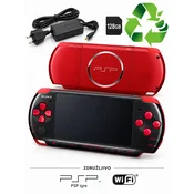Obnovljen Sony PSP 2000 God of War Limited Edition s 128GB kartico in odklepom + 2 leti garancije