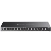 TP-LINK Omada SG2016P 16-port Gigabit Smart 8xPoE+ 120W mrežno stikalo-switch