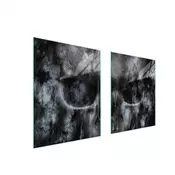 shumee STEKLENA ZAŠČITNA PLOŠČA ZA ŠTEDILNIK 85x52 SKULL