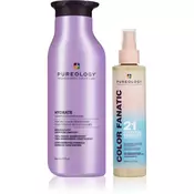 Pureology Color Fanatic set za ishranu i hidrataciju za suhu kosu
