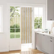 Zavjesa protiv insekata Chenille Siva i bež 56 x 185 cm 100% PP