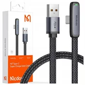 Mcdodo Kabl USB na TIP-C ugao 90 6A 100W 1,2m CA-3340