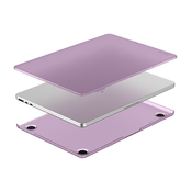 Hardshell torbica za MacBook Air 13,6” M2 (2022) / M3 (2024) (točkice/ledeno ružičasta)