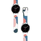 Hurtel Strap Camo Band za Samsung Galaxy Watch 46 mm, zapestnica s maskirnim paščkom iz silikonskega paščka (10)