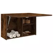 Vidaxl vidaXL Stenska kopalniška omarica dimljen hrast 60x25x40 cm