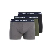 JACK & JONES Boksarice JACLAMP pikčasto rjava/oliva/črna